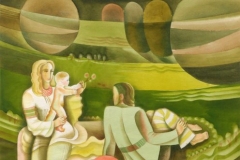 Picknick, p. a., 69 x 63